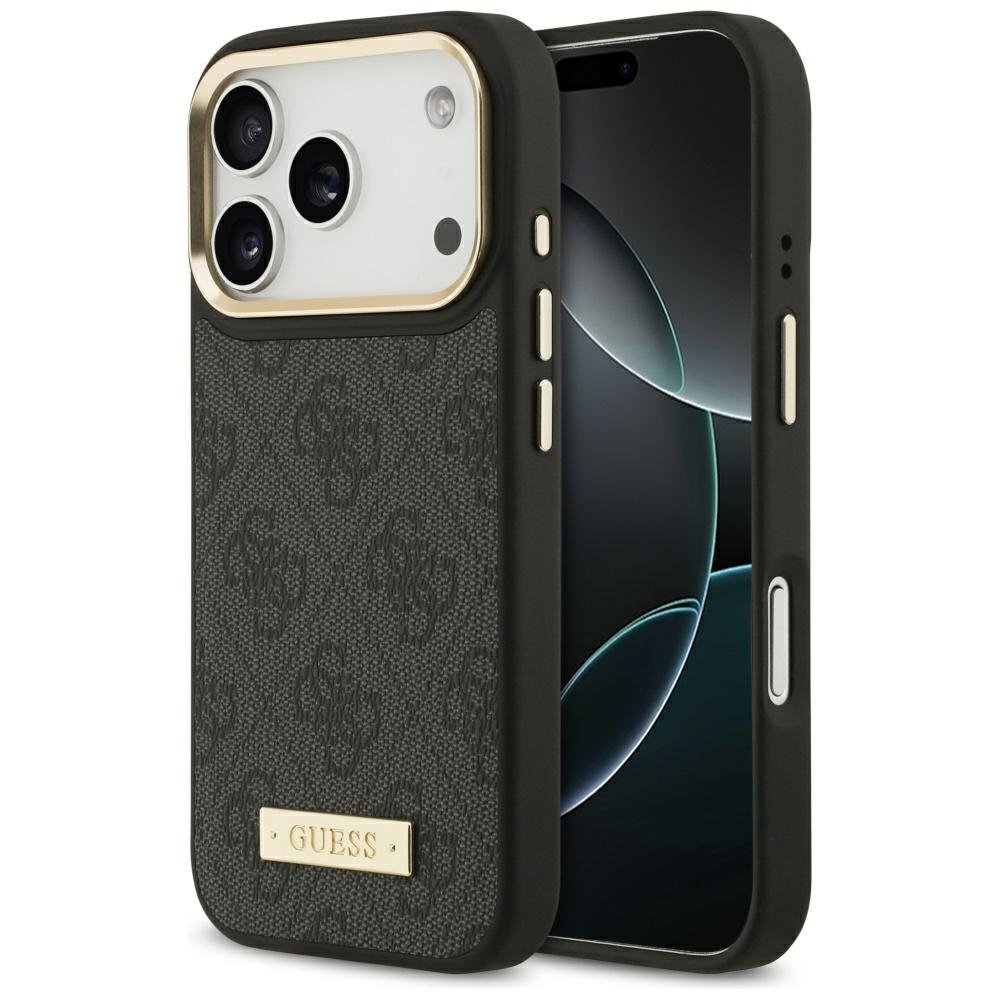 Guess MagSafe vāciņš iPhone 17 Pro melns