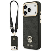 Guess MagSafe vāciņš iPhone 17 Pro melns