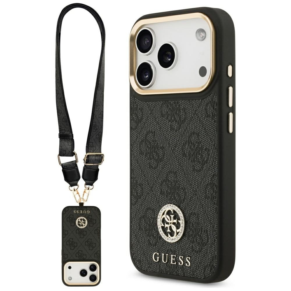 Guess MagSafe vāciņš iPhone 17 Pro melns