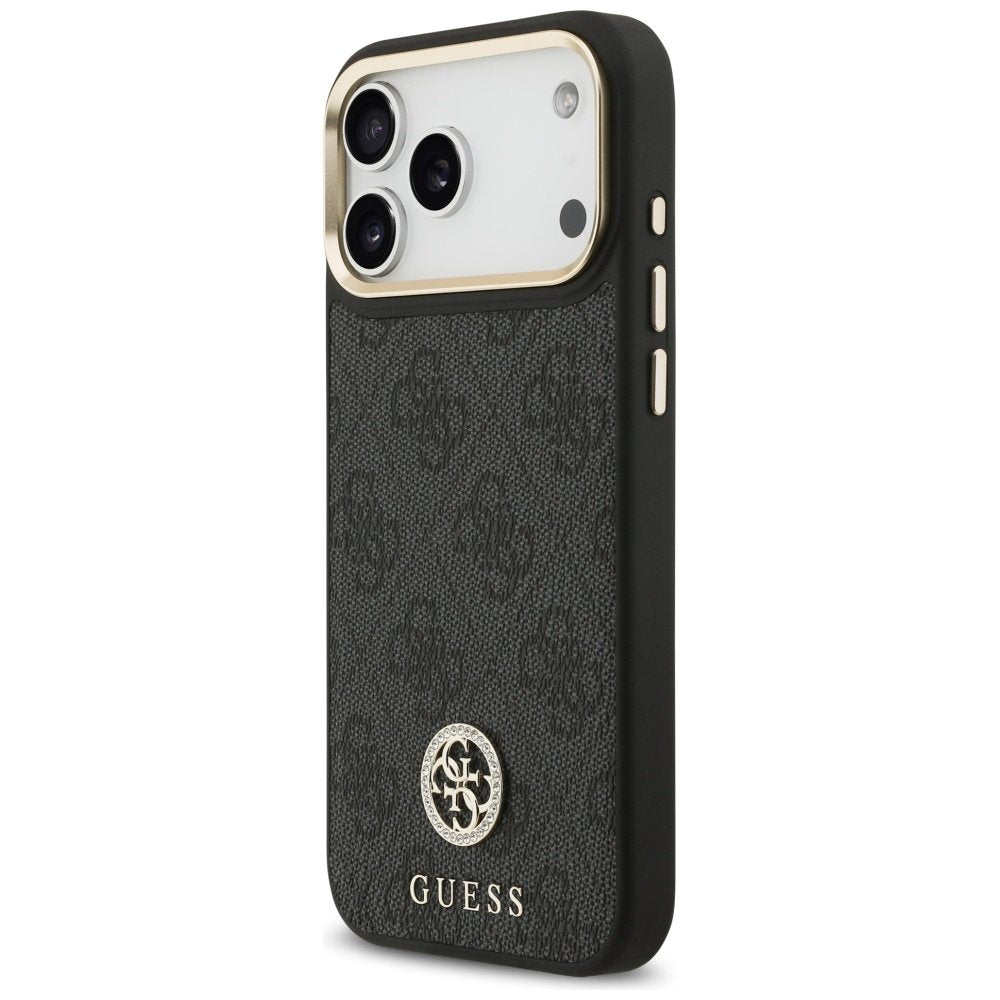 Guess MagSafe vāciņš iPhone 17 Pro Max melns