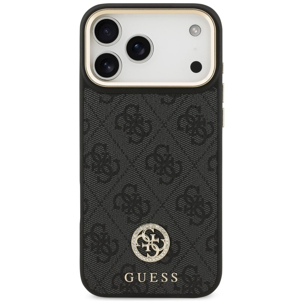 Guess MagSafe vāciņš iPhone 17 Pro Max melns