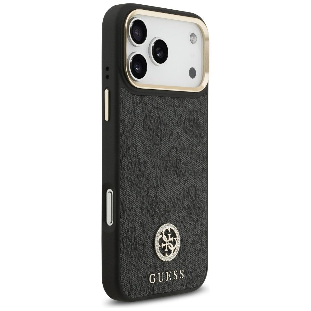 Guess MagSafe vāciņš iPhone 17 Pro Max melns