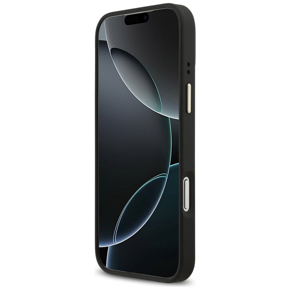 Guess MagSafe vāciņš iPhone 17 Pro Max melns