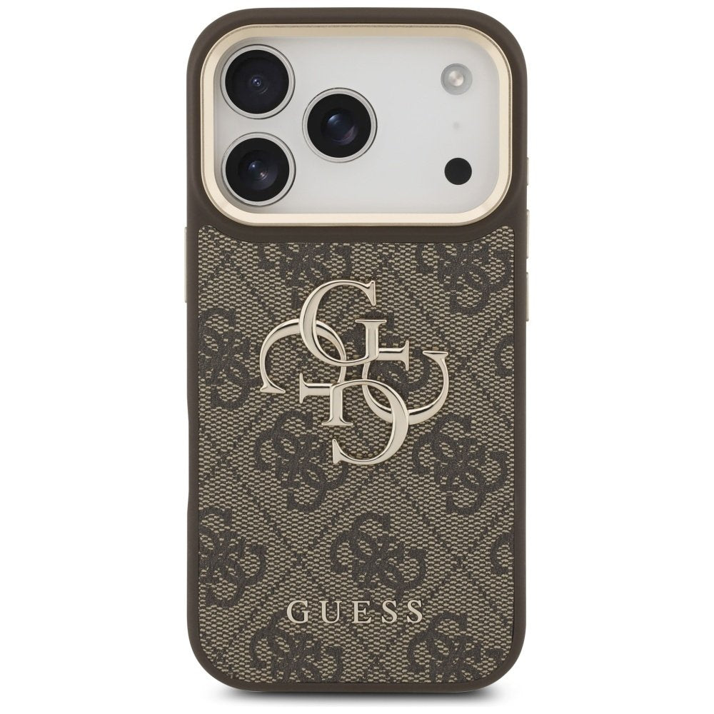 Guess vāciņš iPhone 17 Pro brūns