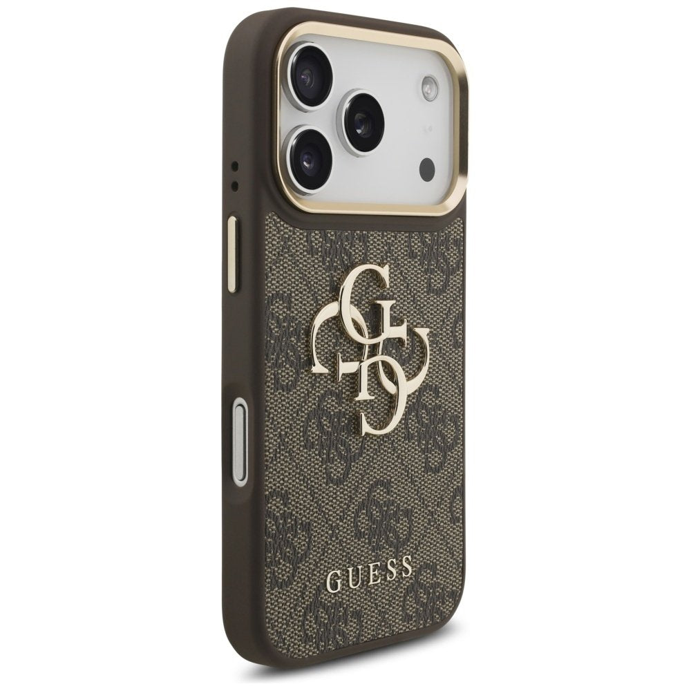 Guess vāciņš iPhone 17 Pro brūns