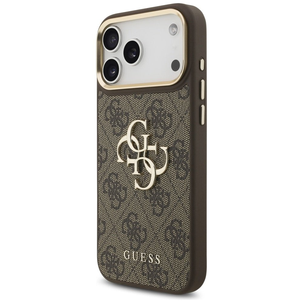Guess vāciņš iPhone 17 Pro Max brūns