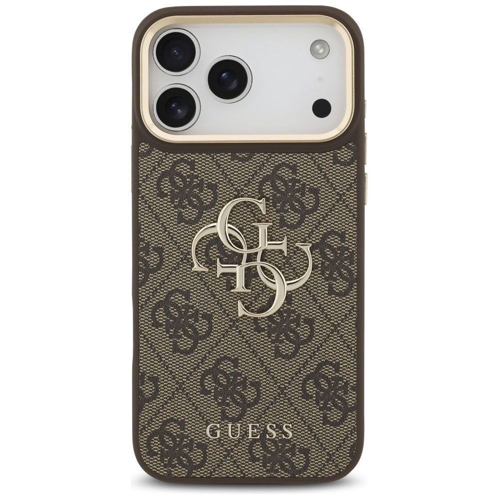 Guess vāciņš iPhone 17 Pro Max brūns