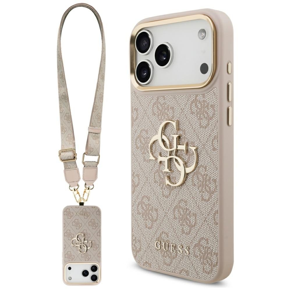 Guess vāciņš iPhone 17 Pro Max rozā
