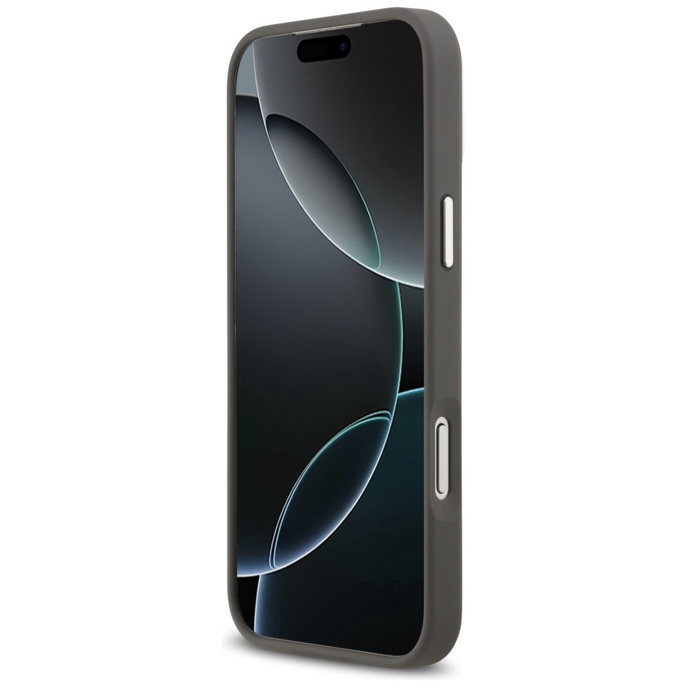 Karl Lagerfeld vāciņš iPhone 17 Pro Max pelēks