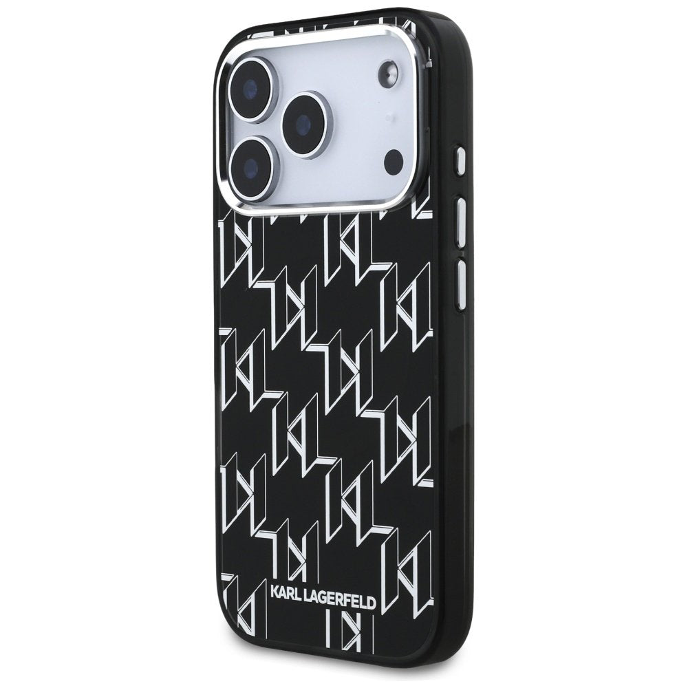 Karl Lagerfeld MagSafe vāciņš iPhone 17 Pro melns