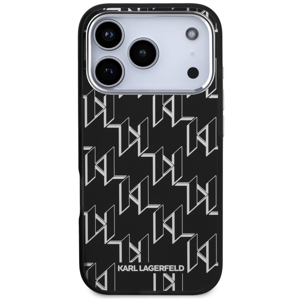 Karl Lagerfeld MagSafe vāciņš iPhone 17 Pro melns