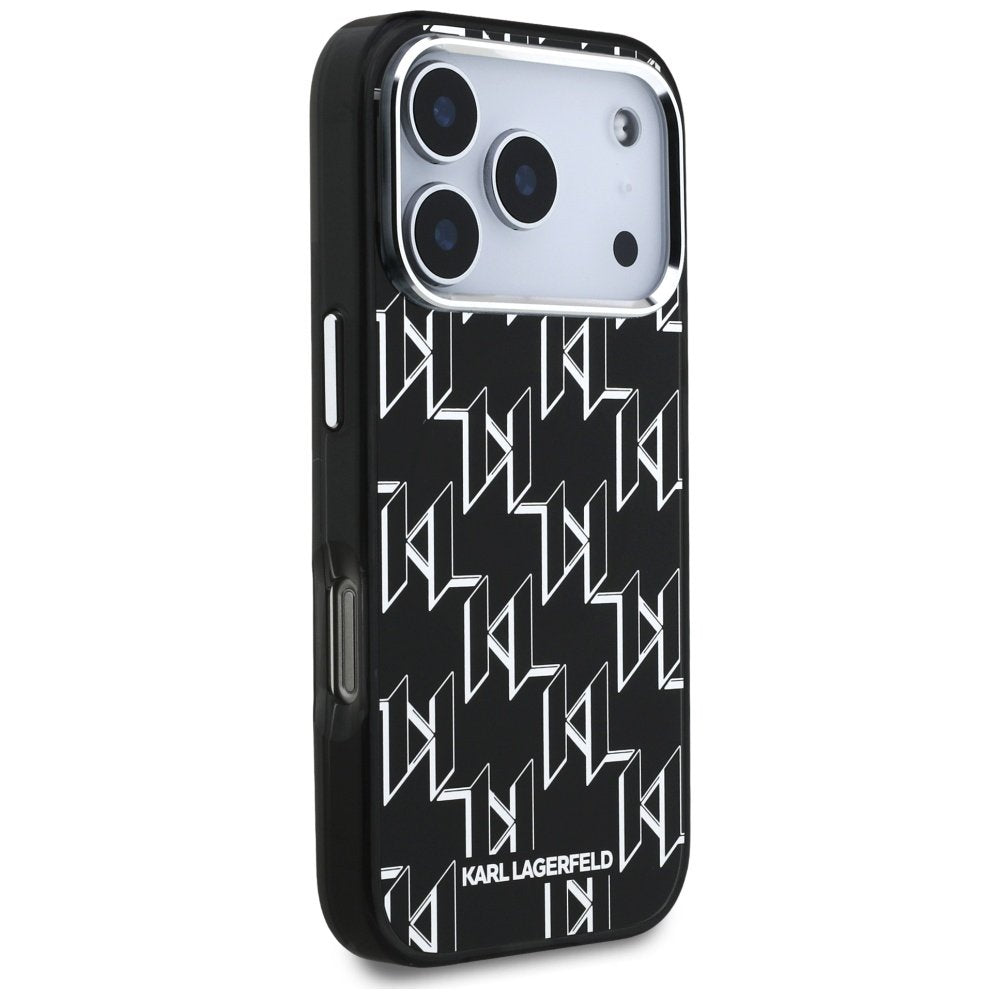 Karl Lagerfeld MagSafe vāciņš iPhone 17 Pro melns