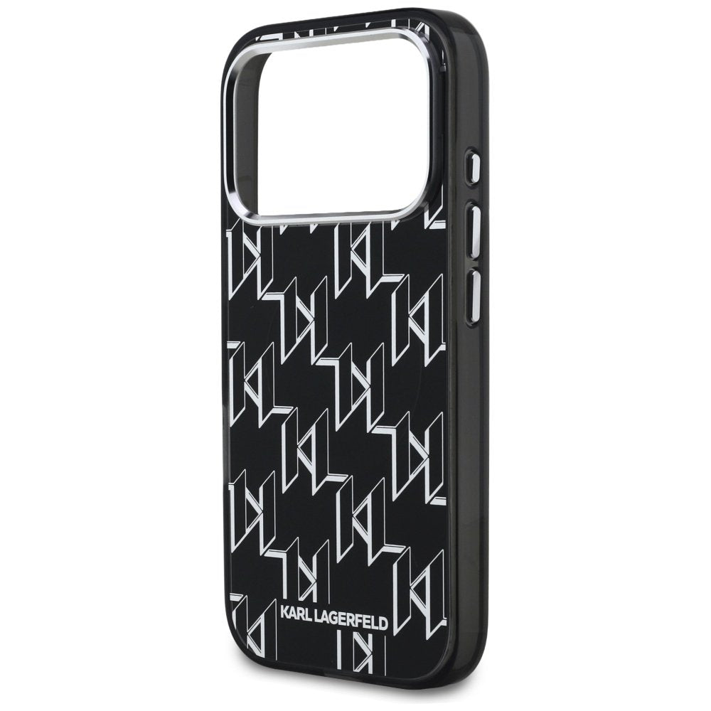 Karl Lagerfeld MagSafe vāciņš iPhone 17 Pro melns