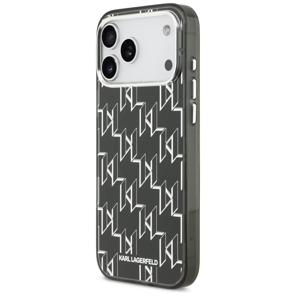Karl Lagerfeld MagSafe vāciņš iPhone 17 Pro Max melns