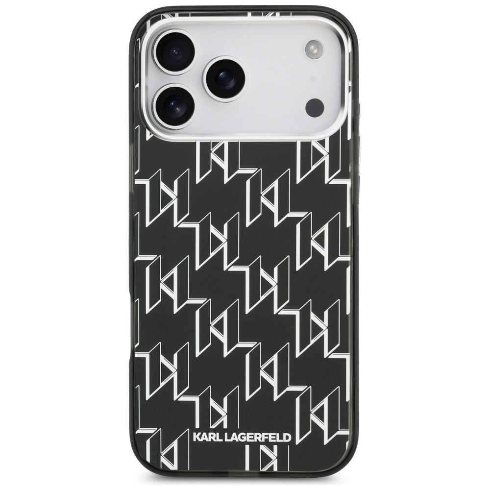 Karl Lagerfeld MagSafe vāciņš iPhone 17 Pro Max melns