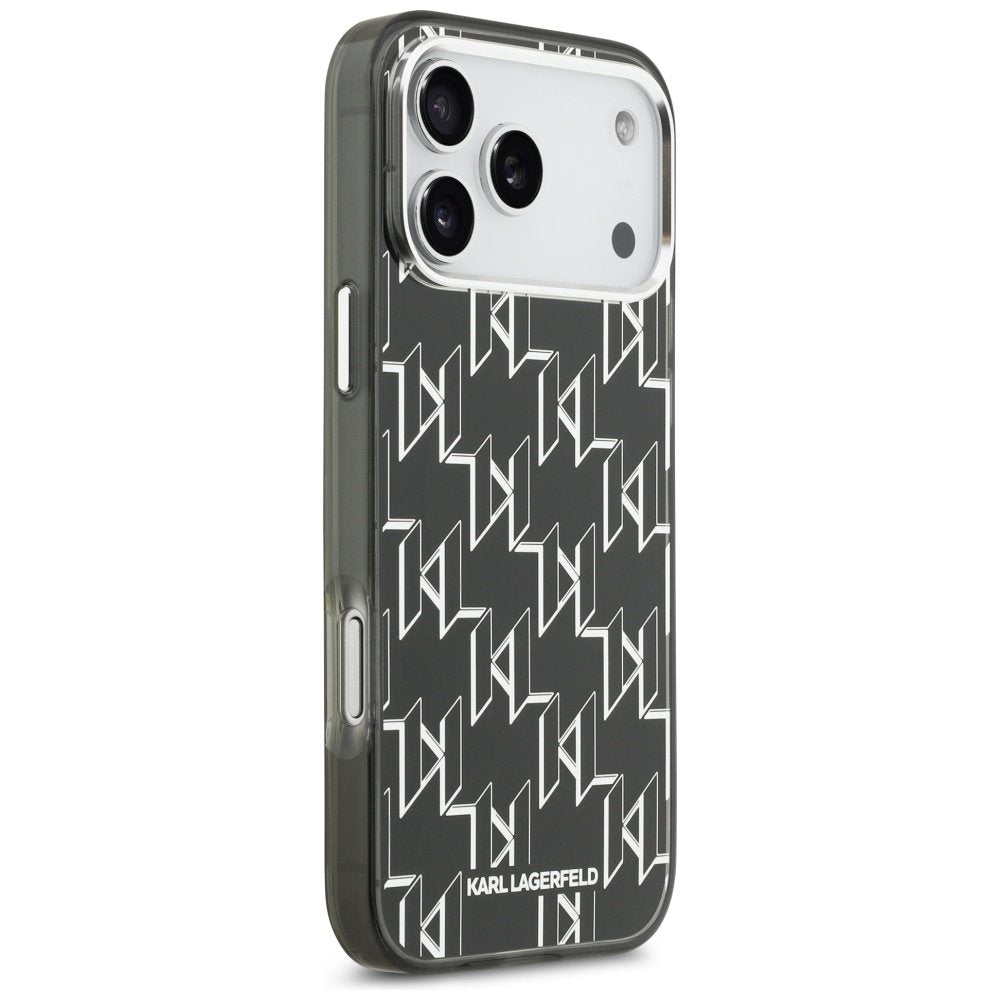 Karl Lagerfeld MagSafe vāciņš iPhone 17 Pro Max melns