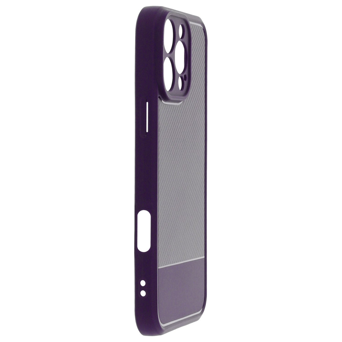Vienkāršs „Carbon“ vāciņš Samsung Galaxy S26 Plus, violets