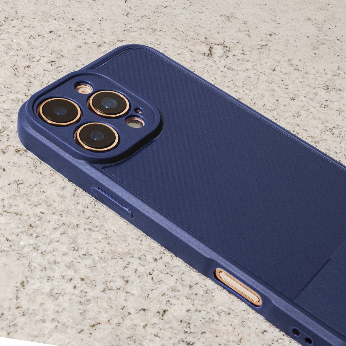 Simple Carbon vāciņš Samsung Galaxy A56 5G, zils
