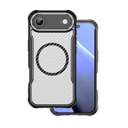 Defender Carbon MagSafe vāciņš iPhone 17 Air 6,6", melns