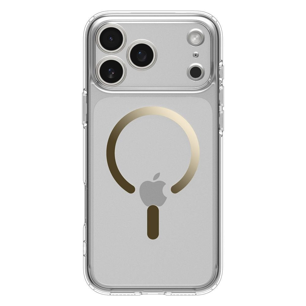 Spigen Ultra Hybrid MagSafe vāciņš iPhone 17 Pro caurspīdīgs / zeltains