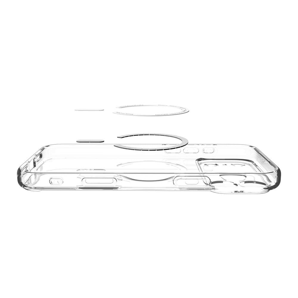 Spigen Ultra Hybrid MagSafe vāciņš iPhone 17 Pro caurspīdīgs / zeltains