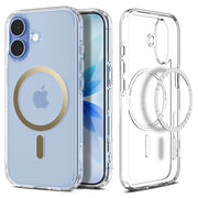 Spigen Ultra Hybrid MagSafe vāciņš iPhone 17 caurspīdīgs / zeltains