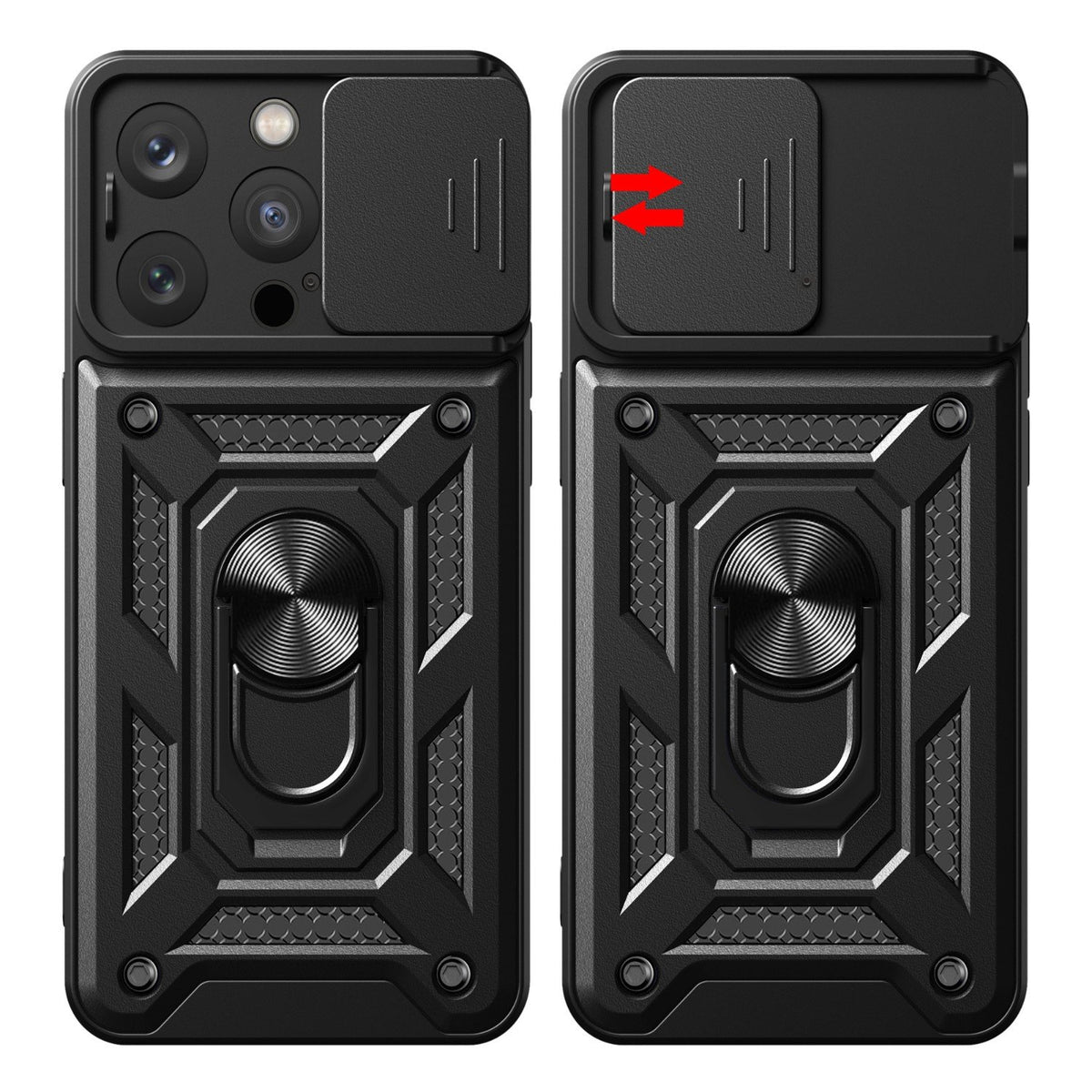 Defender Slide vāciņš Samsung Galaxy A06 5G, melns