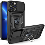 Defender Slide vāciņš iPhone 13 Pro Max 6,7", melns