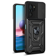 Defender Slide vāciņš Xiaomi Redmi Note 10 4G / 10S, melns