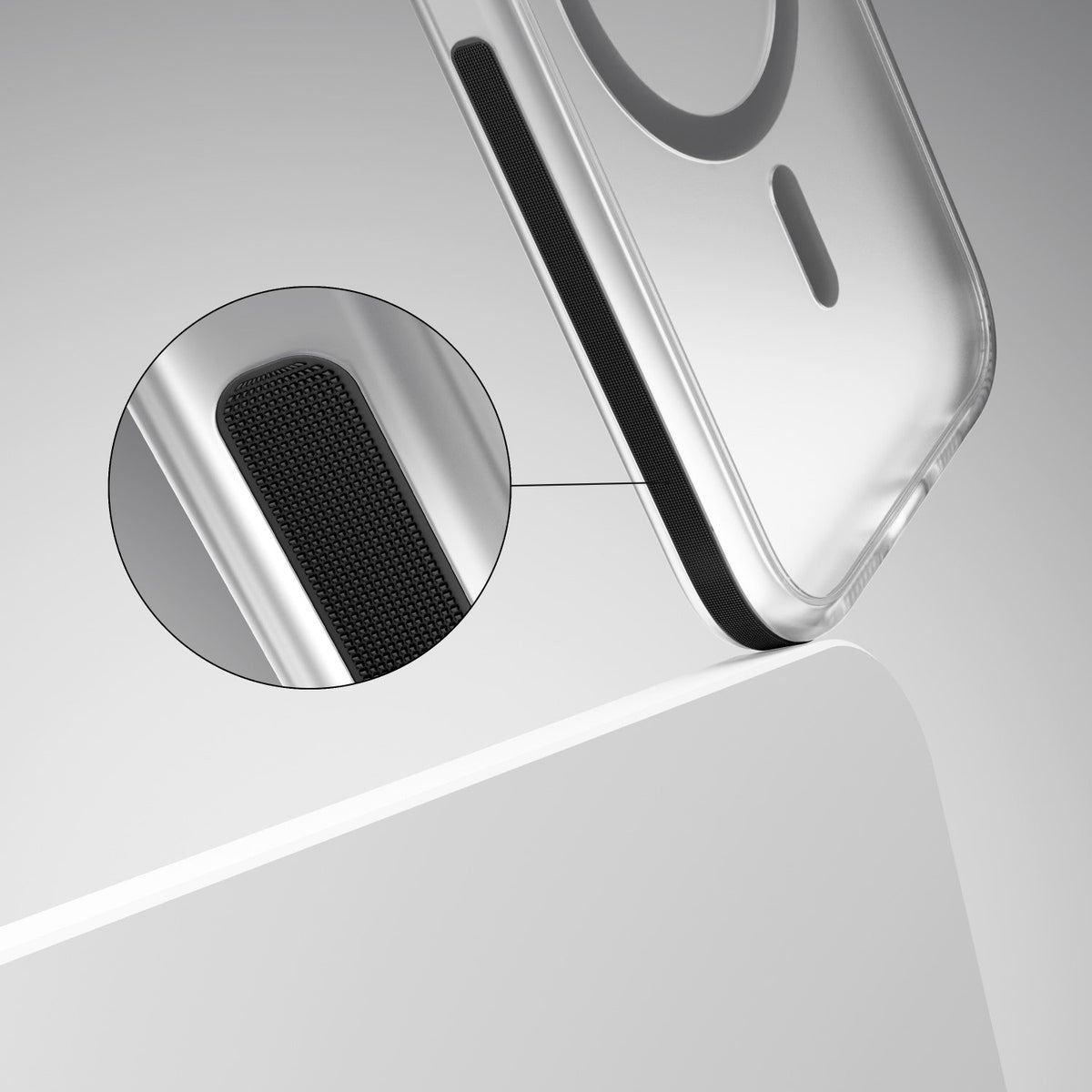 Etteri Icy MagSafe vāciņš iPhone 12 / 12 Pro 6,1'', melns
