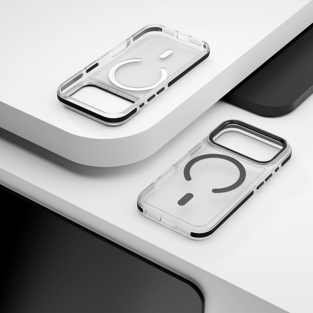 „Etteri Icy MagSafe“ vāciņš iPhone 17 Pro / 18 Pro, melns