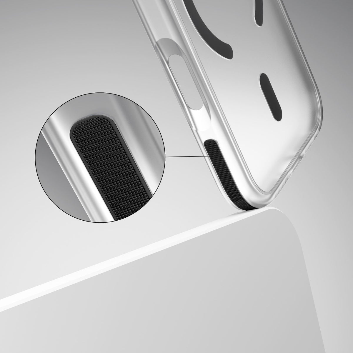 „Etteri Icy MagSafe“ vāciņš iPhone 17 Pro / 18 Pro, melns