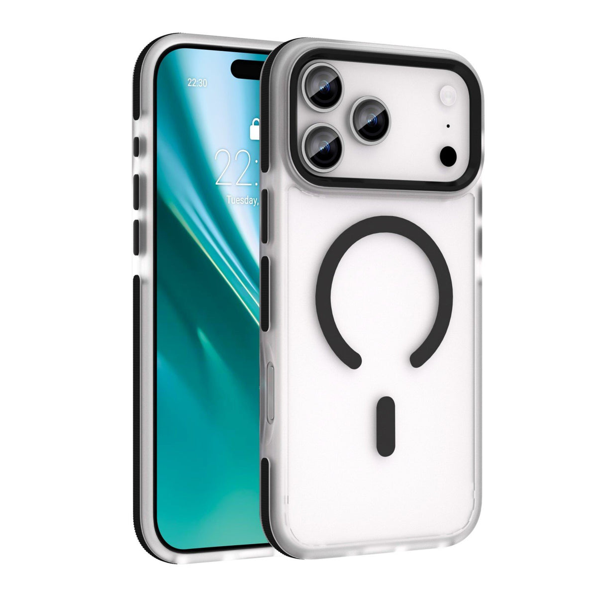Etteri Icy MagSafe vāciņš iPhone 17 Pro Max / 18 Pro Max, melns