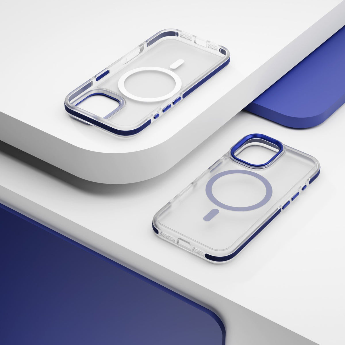 Etteri Icy MagSafe vāciņš iPhone 17, zils