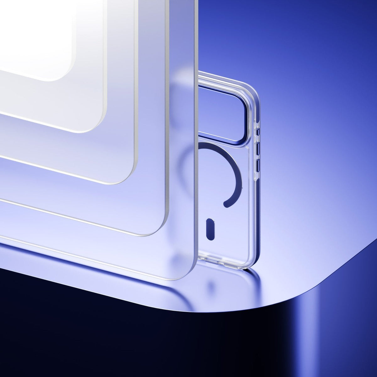 Etteri Icy Mag vāciņš iPhone 17 Pro / 18 Pro, zils