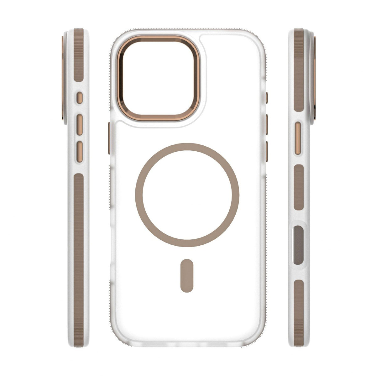 Etteri Icy MagSafe vāciņš iPhone 16 Pro 6,3", zeltains