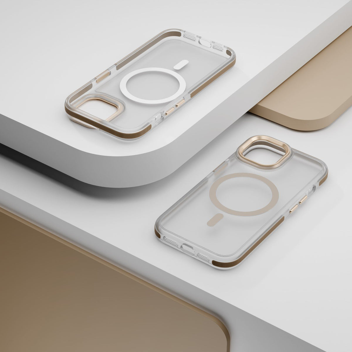 Etteri Icy MagSafe vāciņš iPhone 14 Pro 6,1", zeltains
