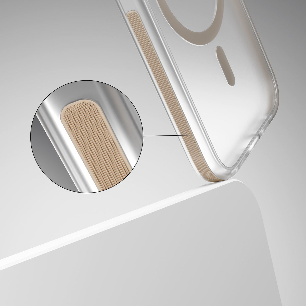 Etteri Icy MagSafe vāciņš iPhone 14 Pro 6,1", zeltains