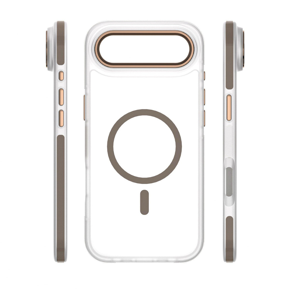 Etteri Icy MagSafe vāciņš iPhone 17 Air, zeltains