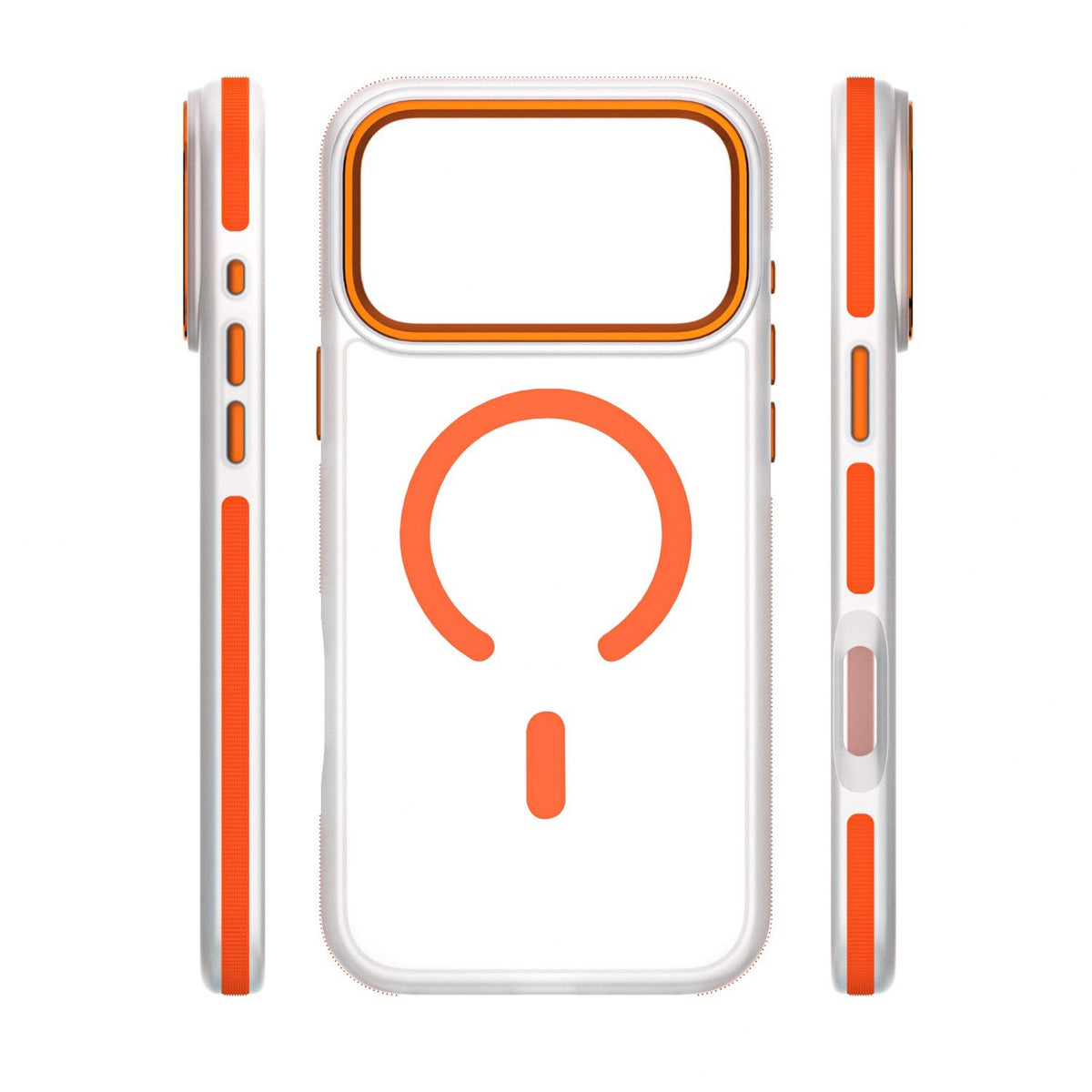 Etteri Icy MagSafe vāciņš iPhone 15 6,1", oranžs