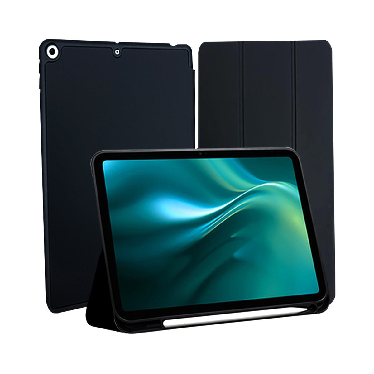 Etteri maciņš priekš Apple iPad 7 2019 / 8 2020 / 9 2021 10,2 collu melns