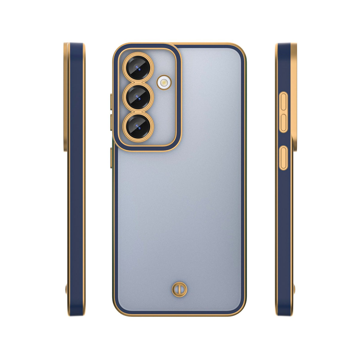 Zeltaini zīdains maks Xiaomi Redmi 14C 4G/ 14C 5G / Redmi A4 / POCO C75 zils