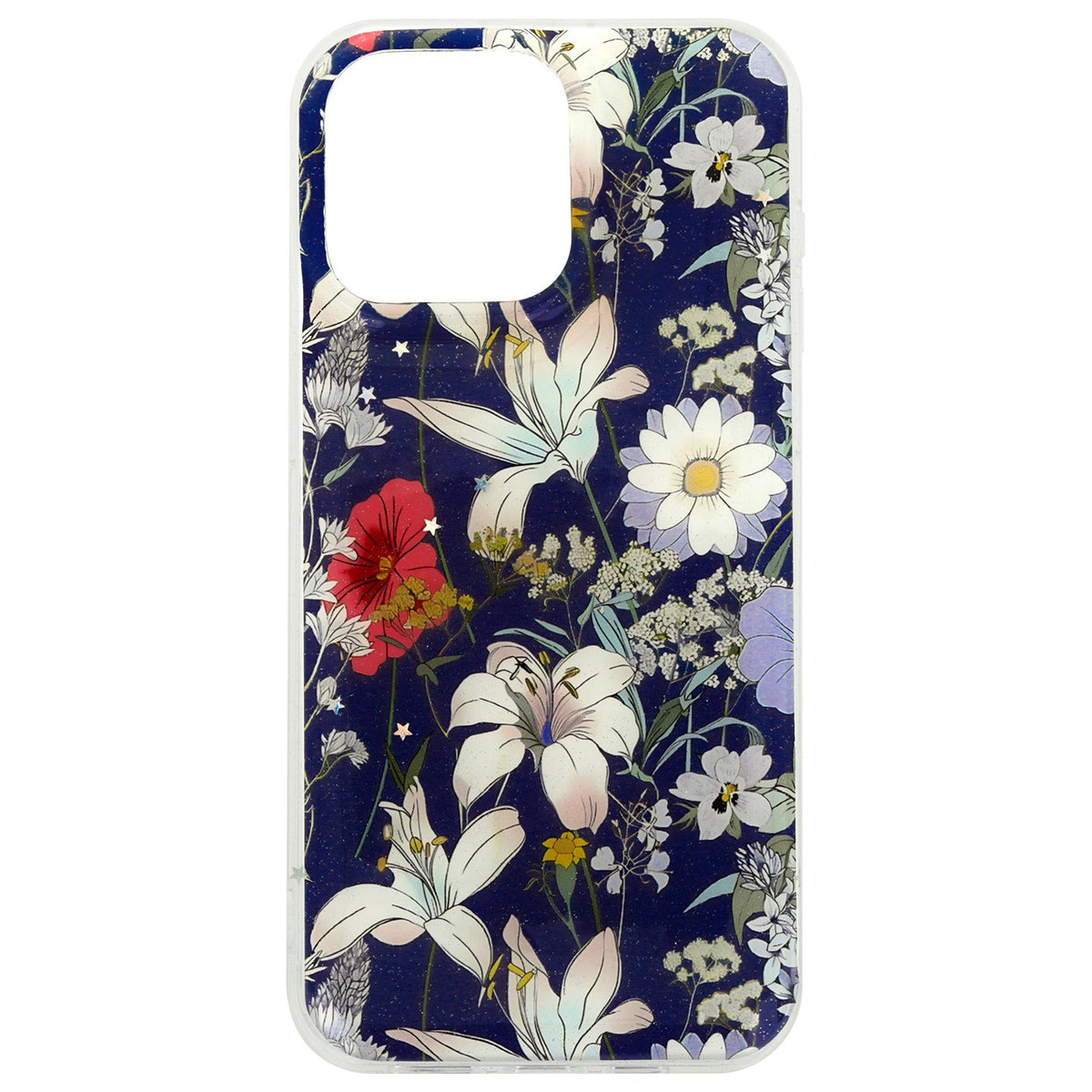 Glow Glam vāciņš iPhone 14 6,1", zils