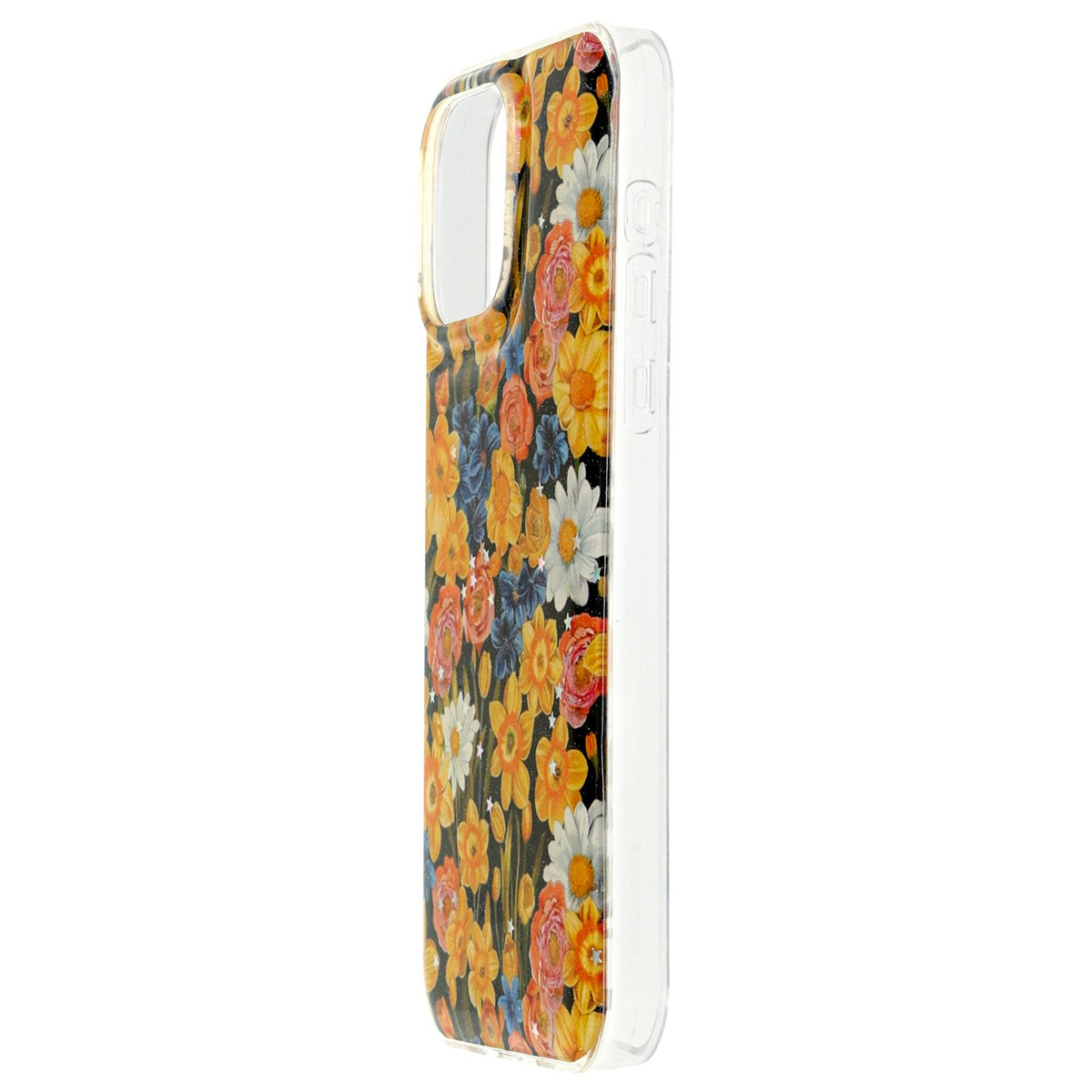 Glow Glam vāciņš iPhone 17 6,3", oranžs