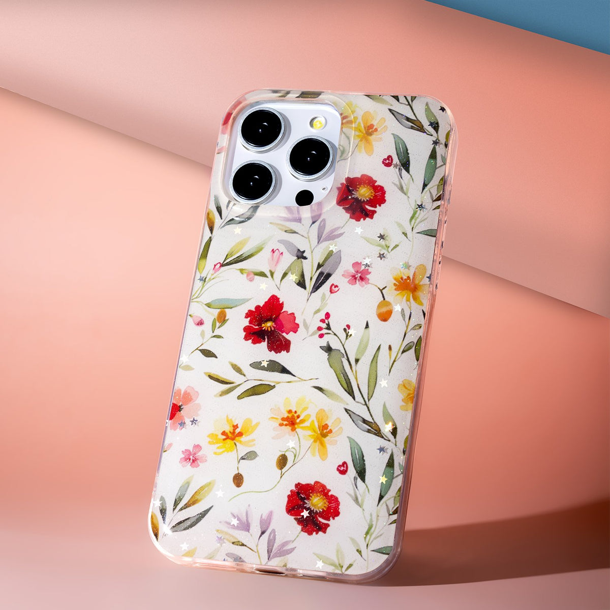 Glow Glam vāciņš iPhone 17 Air 6,6", balts