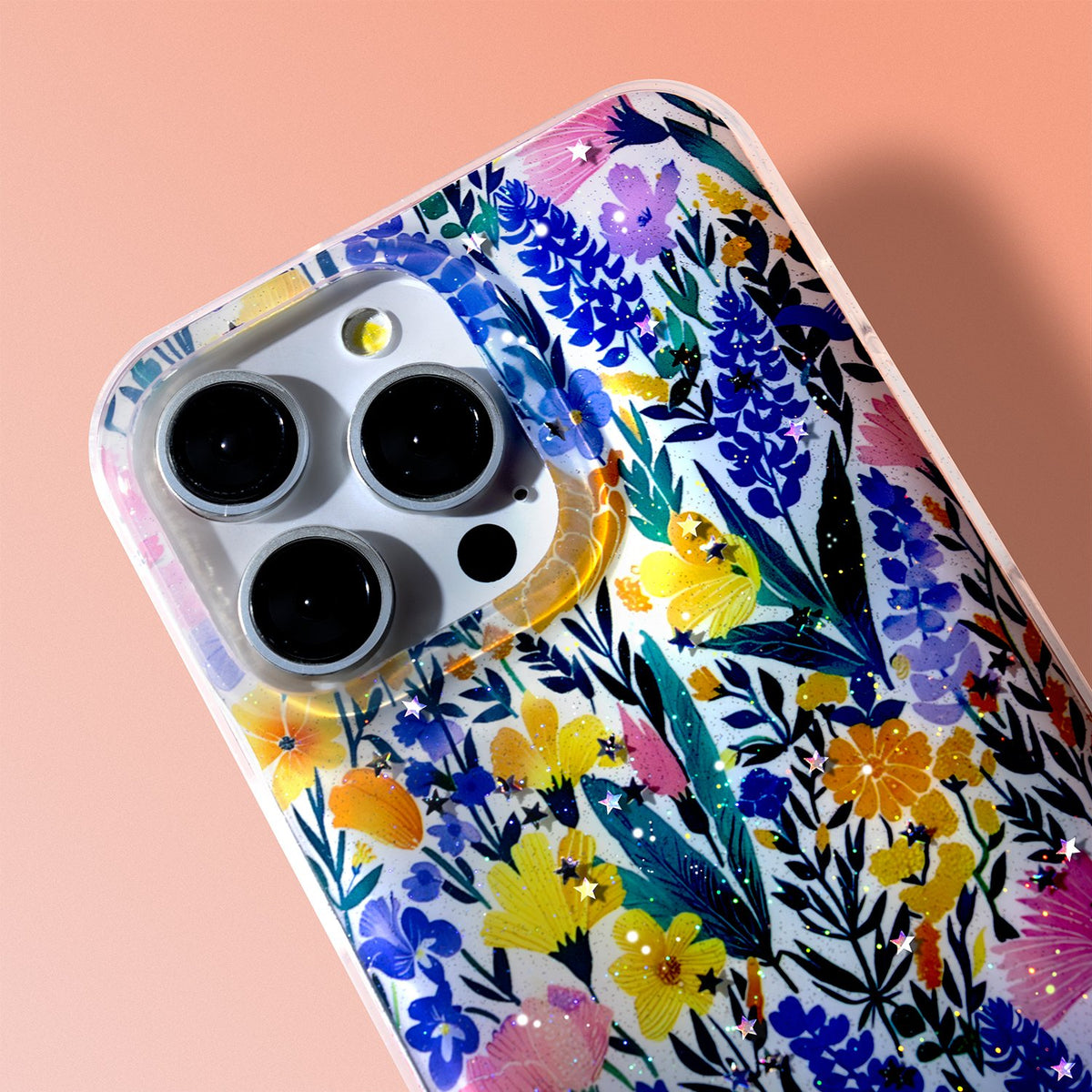 Glow Glam vāciņš iPhone 14 6,1" brūns