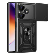 Defender Slide vāciņš Xiaomi Redmi 13 4G / 13 5G, melns