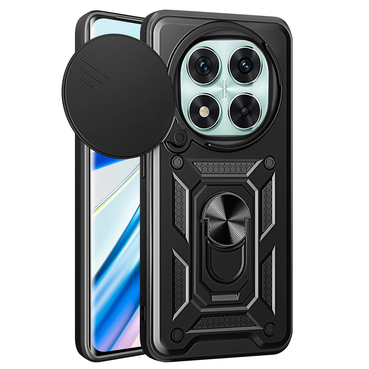 Defender Slide maciņš Xiaomi Redmi A5 Global (173,45 x 79,35 x 8,45) melns