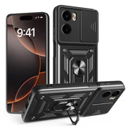 Defender Slide vāciņš Motorola Moto E15 / G05, melns