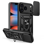 Defender Slide vāciņš iPhone 17 Pro Max 6,9", melns
